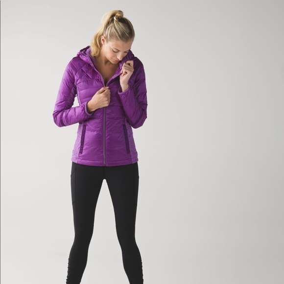 Lululemon Purple Down For A Run jacket - Picture 2 of 6